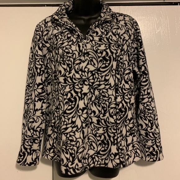 Coldwater Creek performance fleece half-zip - Picture 1 of 7